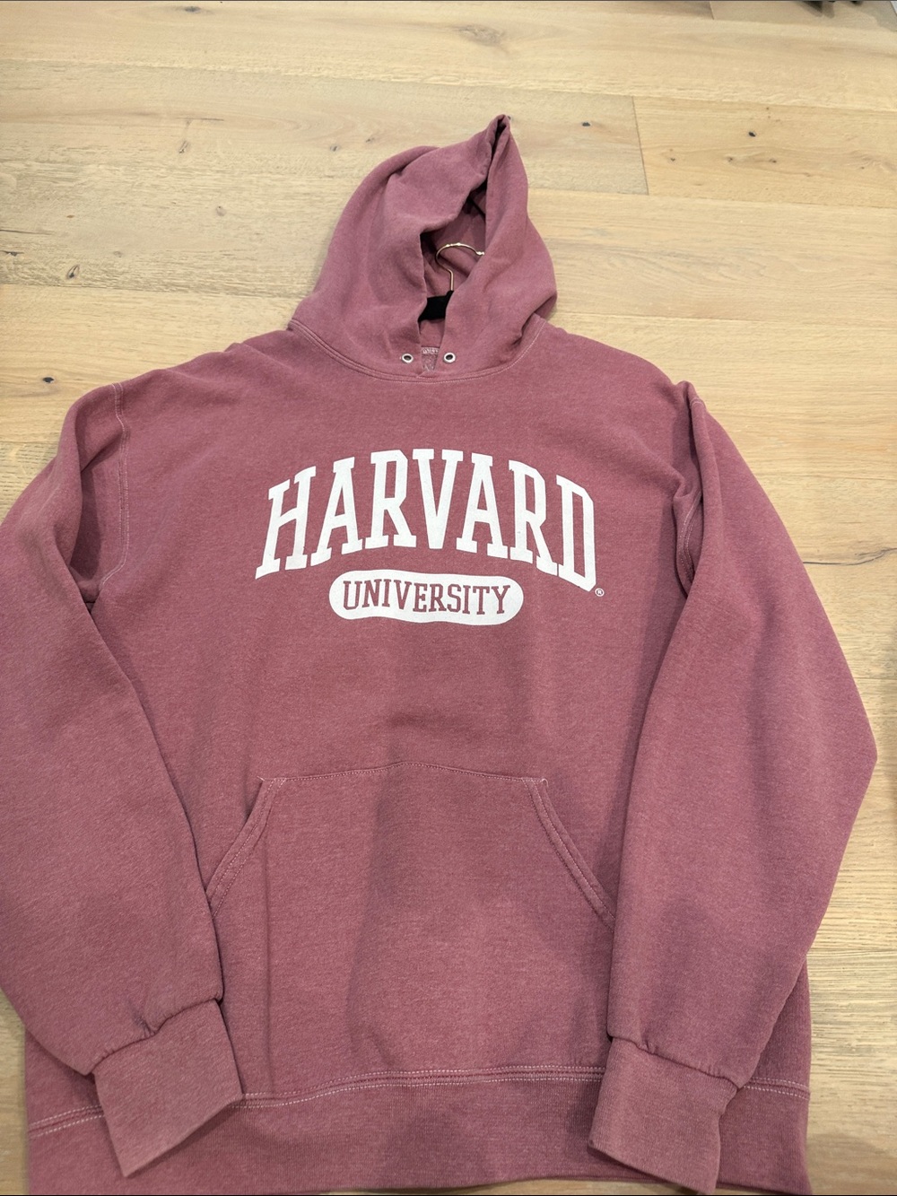 Harvard University Maroon Pullover Hoodie -medium